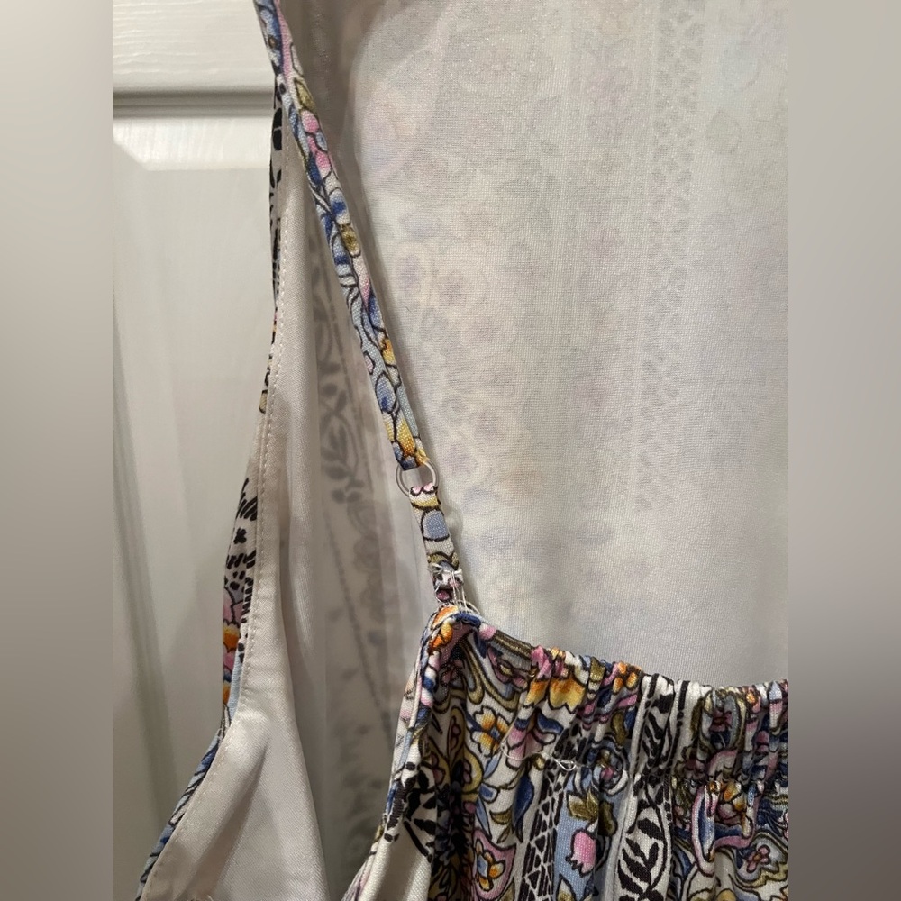 Floral Spaghetti-Strap Sundress- Medium - Picture 8 of 10